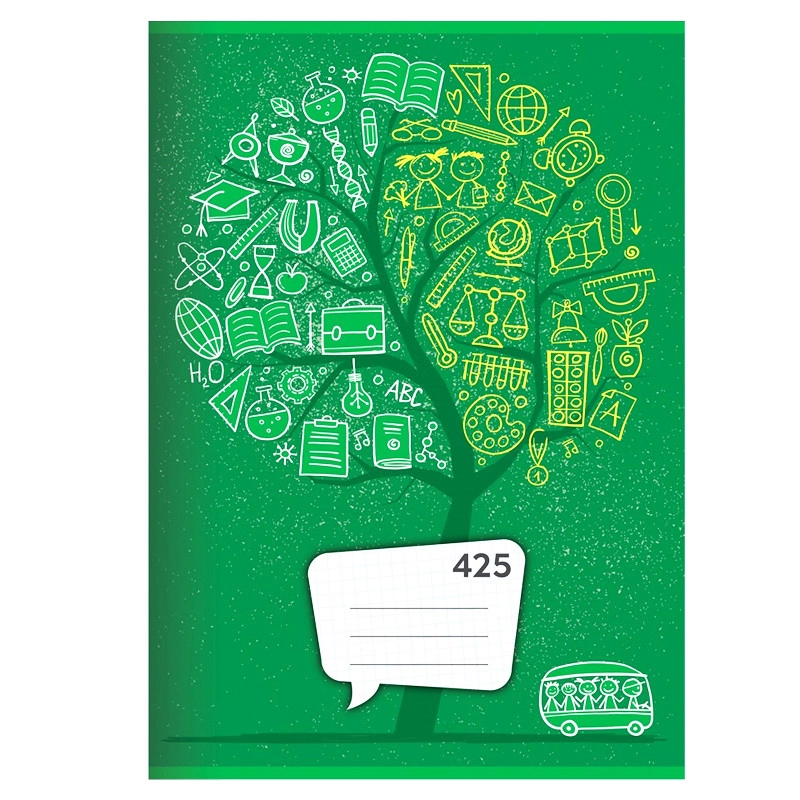 sešit a4 čtverečkovaný 20 listů