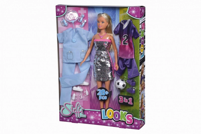 SIMBA Steffi v různých kostýmech 3v1