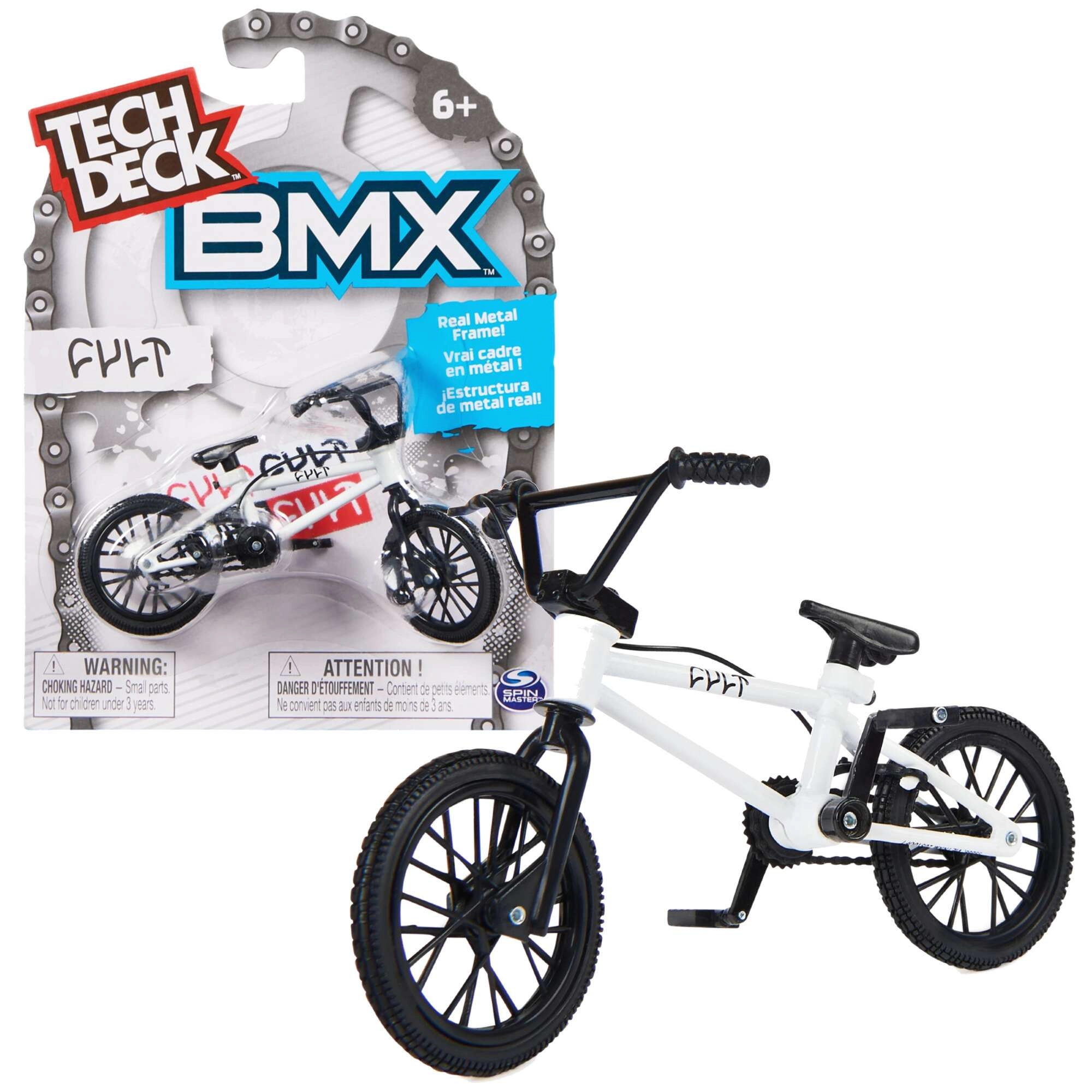 Tech Deck fingerbike BMX Cult bílý