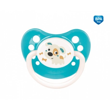 Canpol babies silikonový anatomický dudlík 6–18 m Bunny & Company