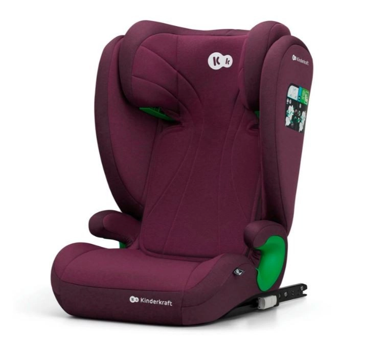 Kinderkraft autosedačka junior fix 2 i-Size 100–150 cm – Cherry