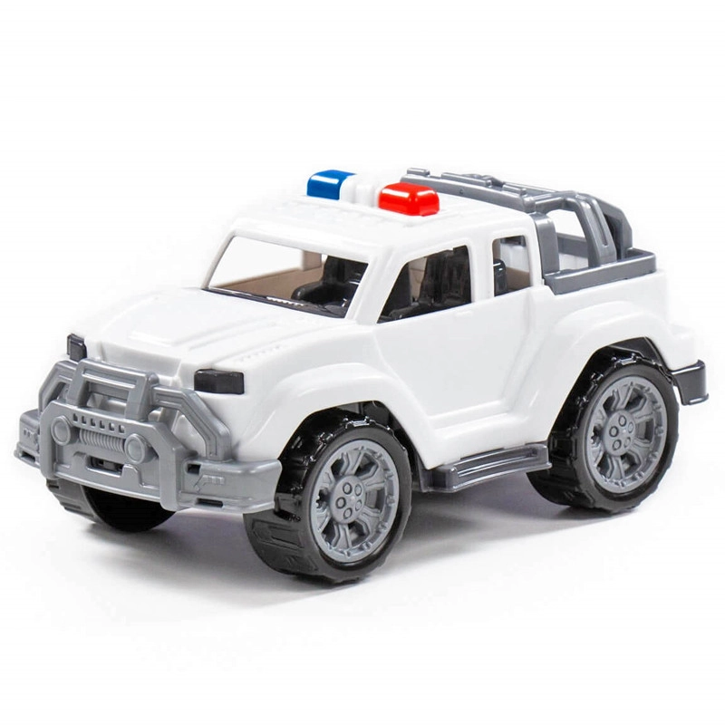 Hlídkový policejní jeep – plastové auto pro děti