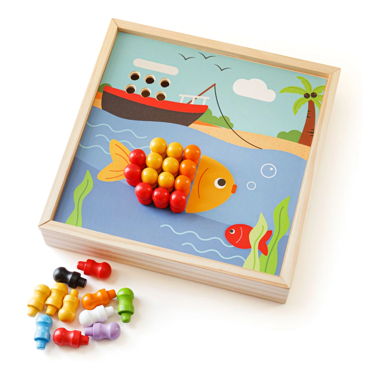 Bigjigs Toys mozaika Pláž