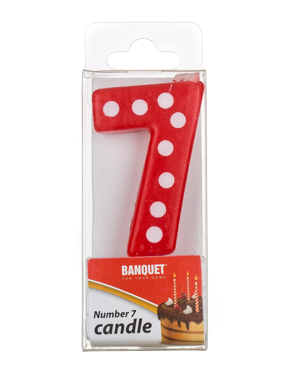 Svíčka "7" My Party 44301117