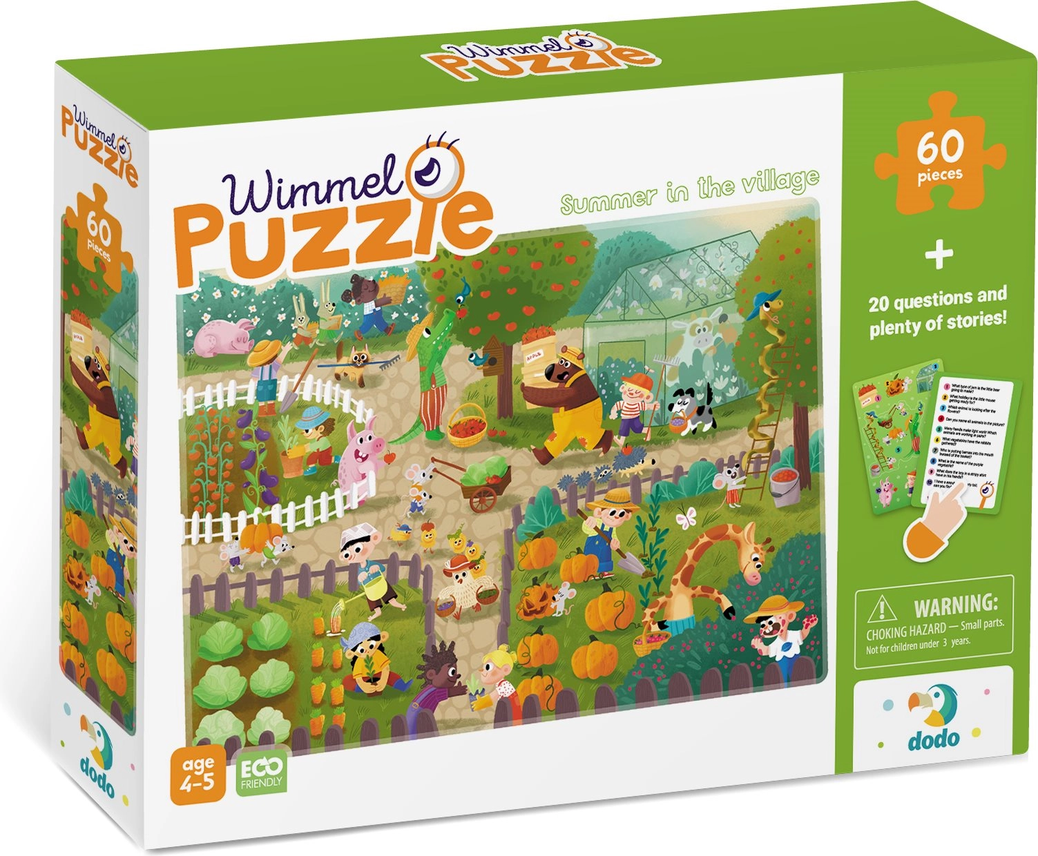 Levně DODO puzzle léto na venkově 60 dílků