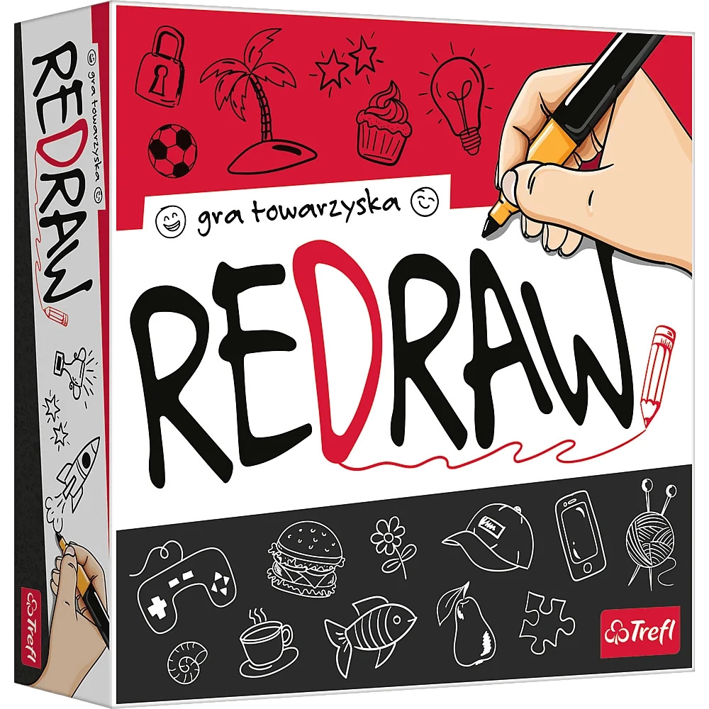 Redraw – společenská kreslící hra TREFL