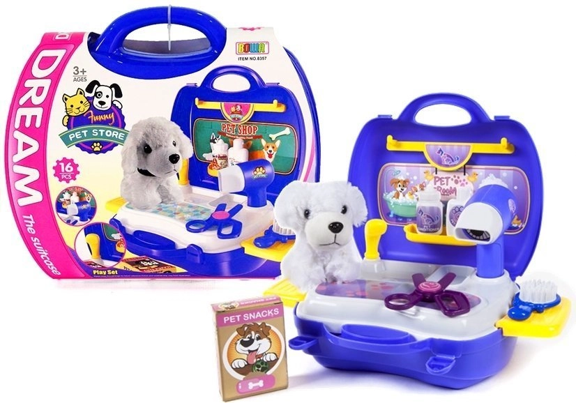 LEAN Toys Pet Shop Kufr Salon krásy