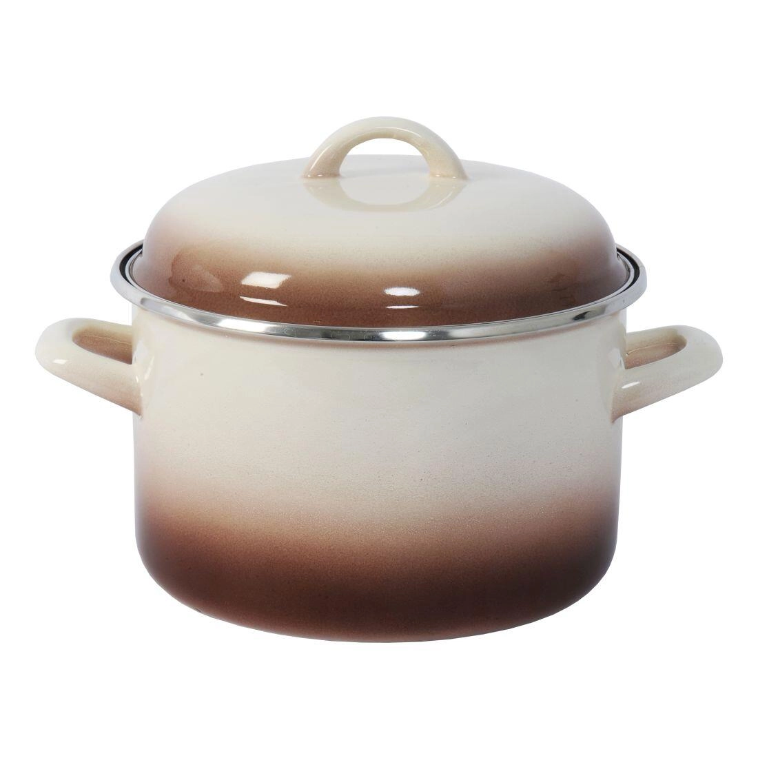 METALAC Hrnec s poklicí Capuccino 22cm 5lt