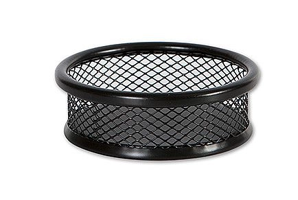 Kovový kalíšek na sponky CONCORDE, černý CONCORDE