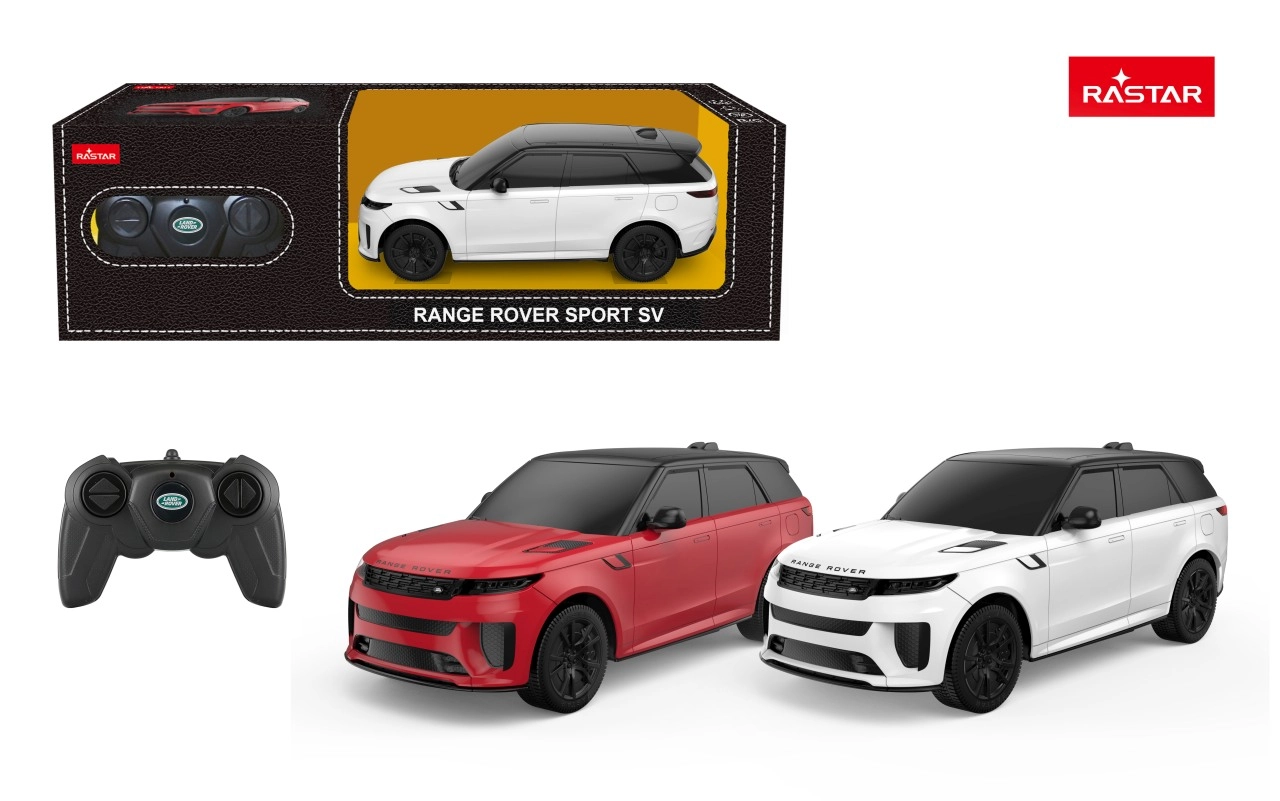 R/C auto 1:24 RANGE ROVER Sport SV bílé RASTAR