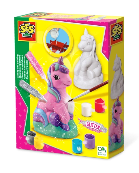 Sada na odlévání a malování jednorožců SES