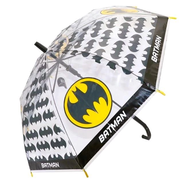 Dětský automatický průhledný deštník Batman