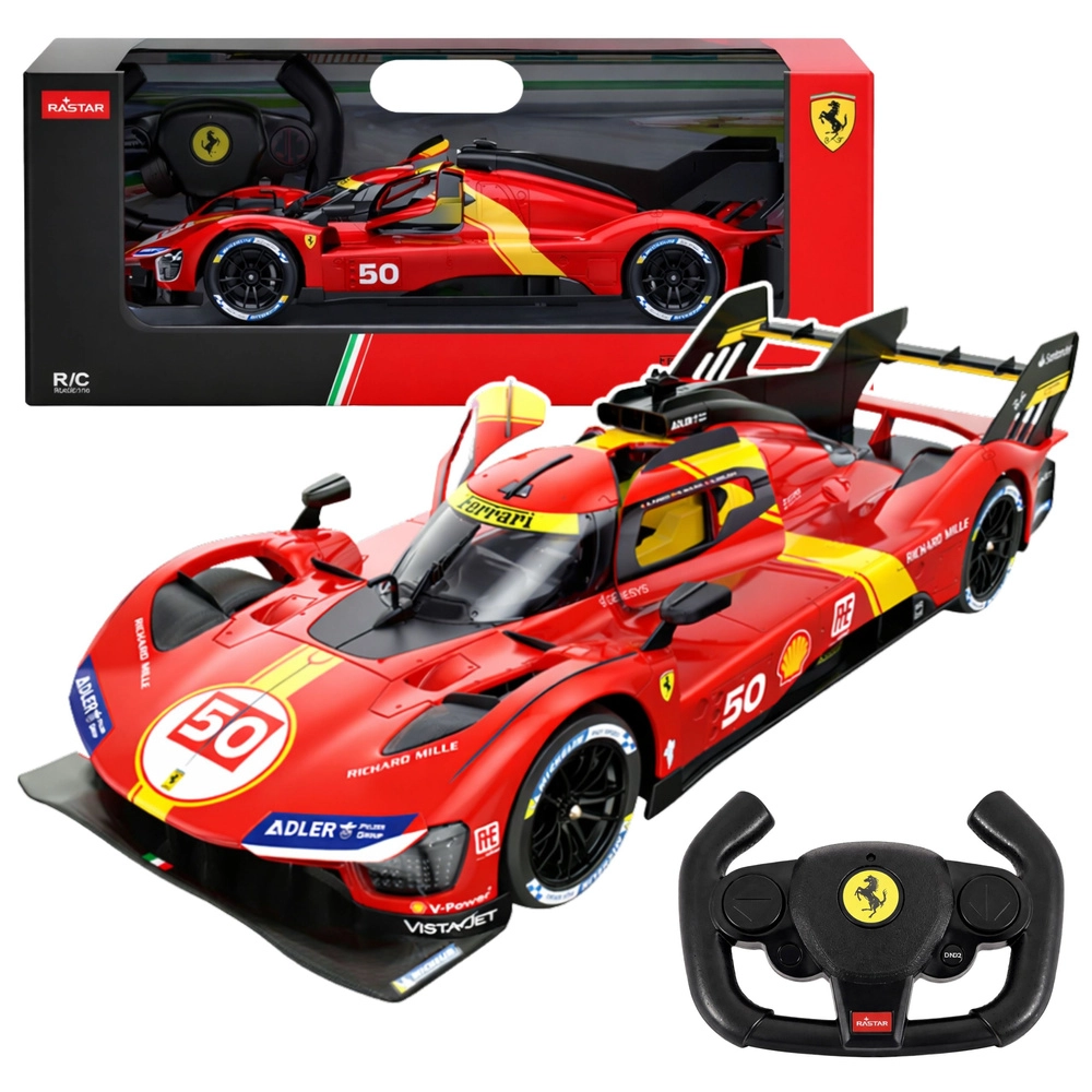 Rastar Ferrari 499P RC auto 1:24 červené