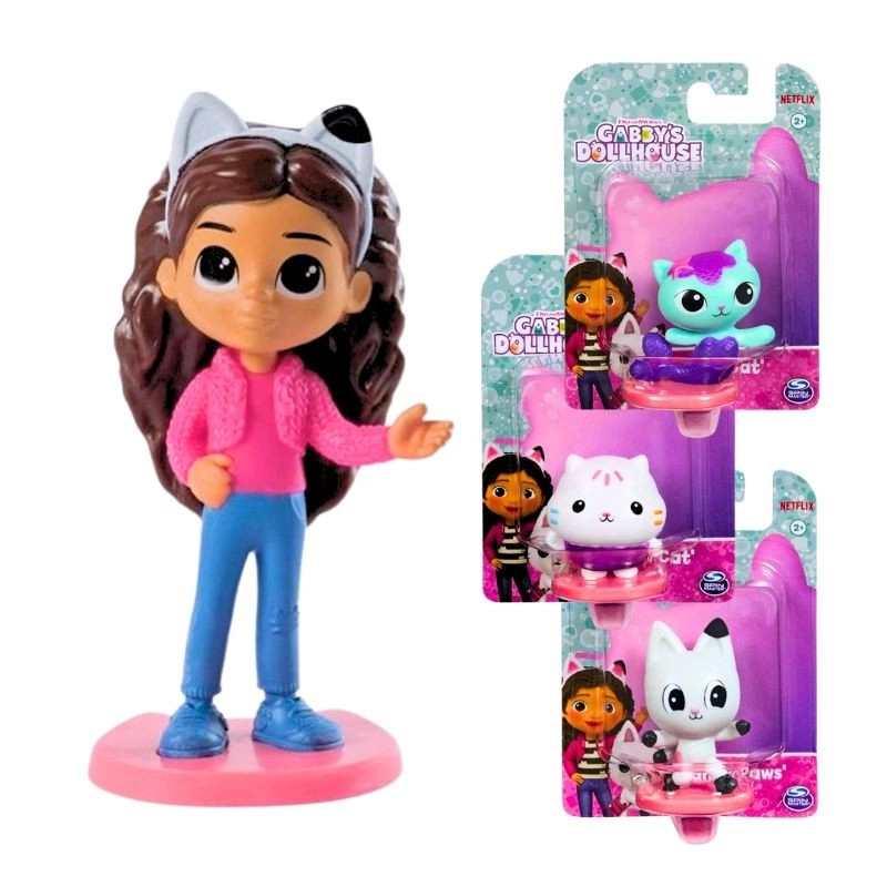 Gabbys Dollhouse figurky – 4 druhy