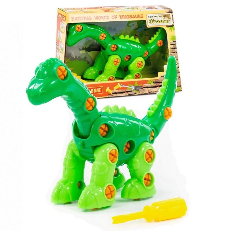 Rozebíratelný dinosaurus Diplodocus stavebnice se šroubky