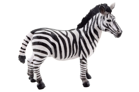 Plastová zebra figurka 10 cm