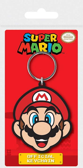 Levně Přívěsek na klíče gumová Super Mario