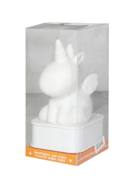 Gumová lampička jednorožec na baterie