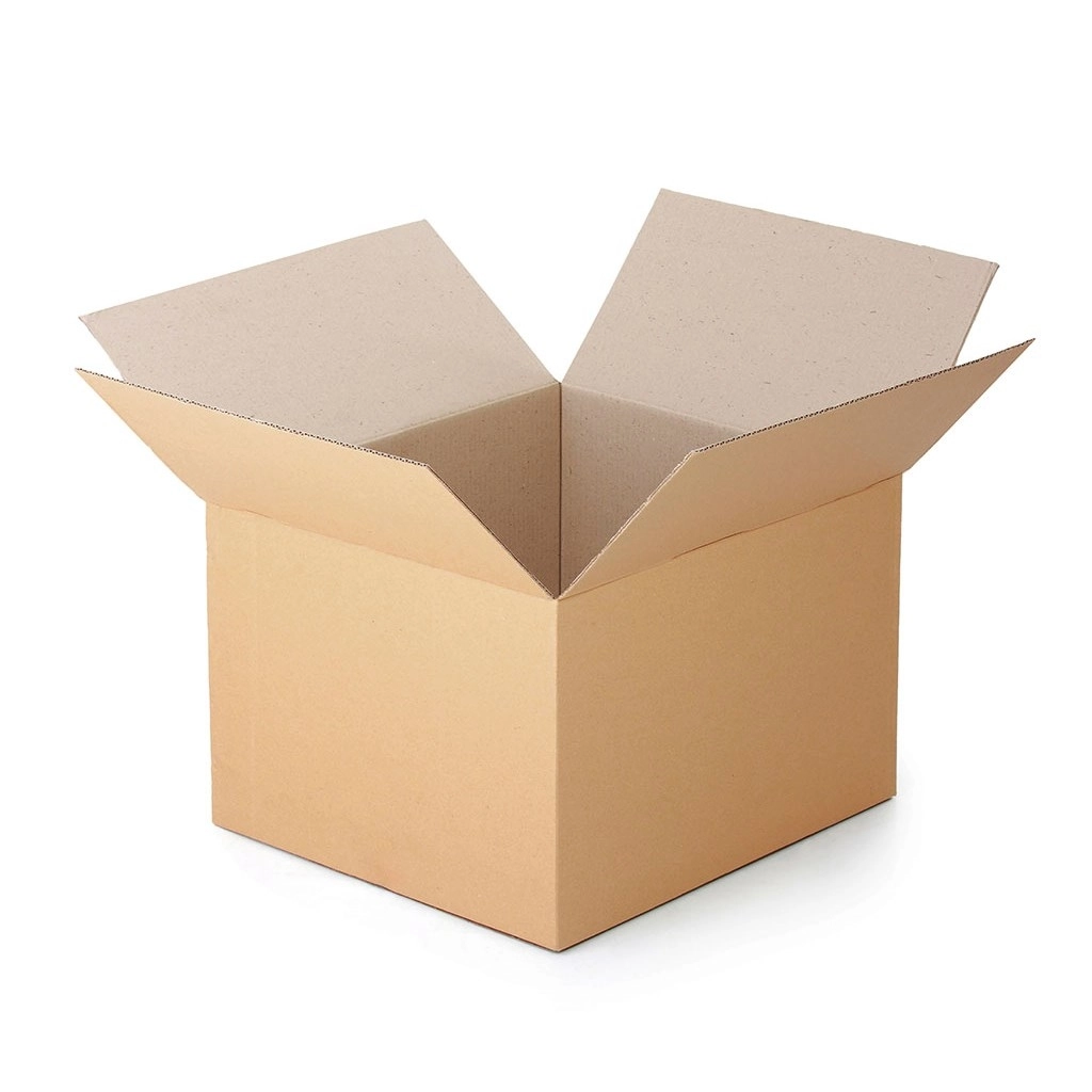 Kartonová klopová krabice 500 × 500 × 500 mm pětivrstvá