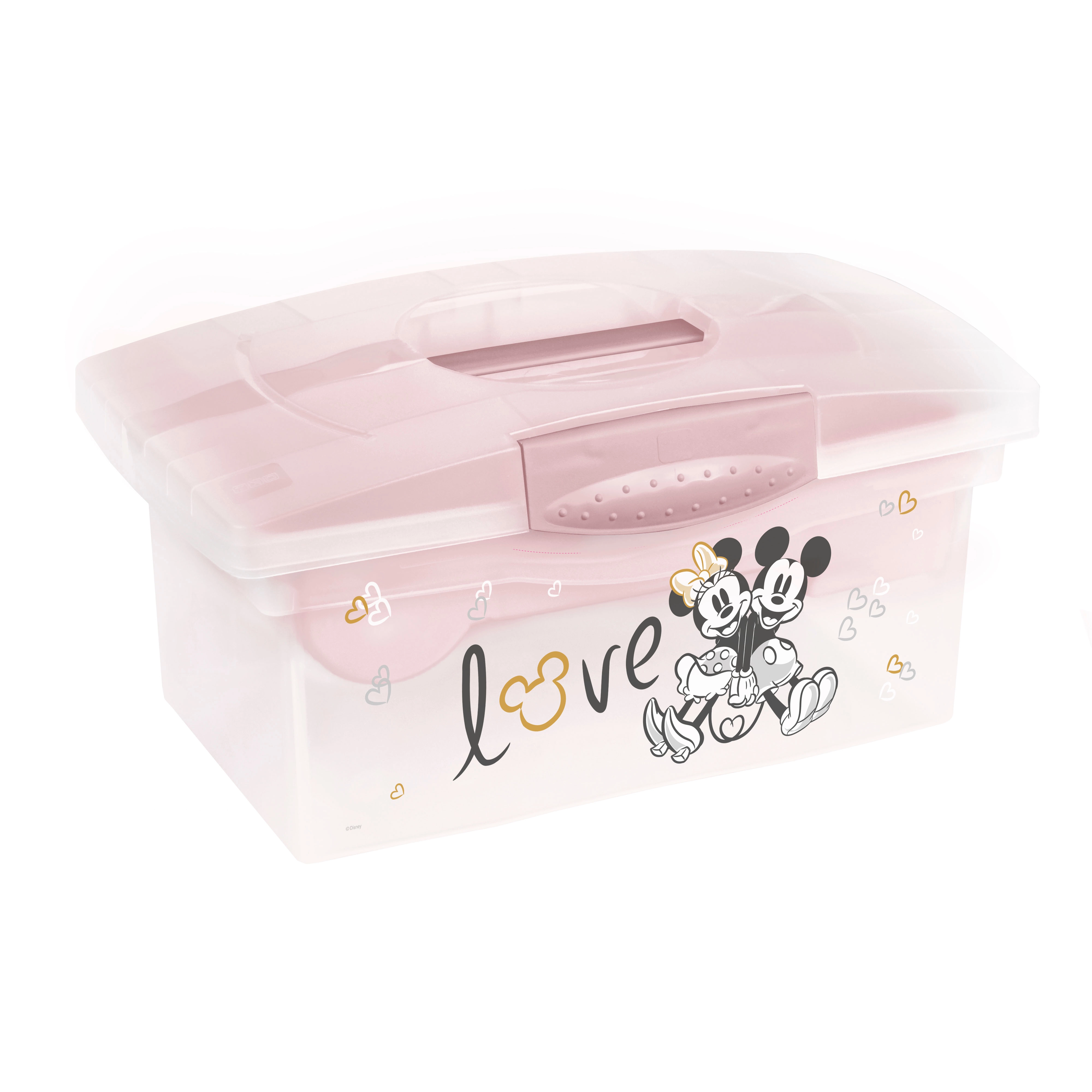 Cestovní úložný box Minnie – severská růžová