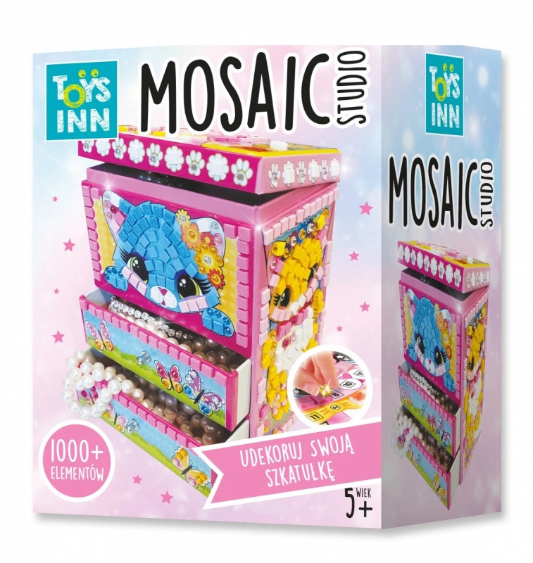 Kreativní sada Casket Mosaic Cat