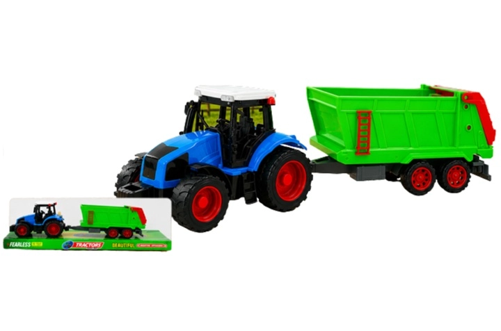 Traktor s přívěsem