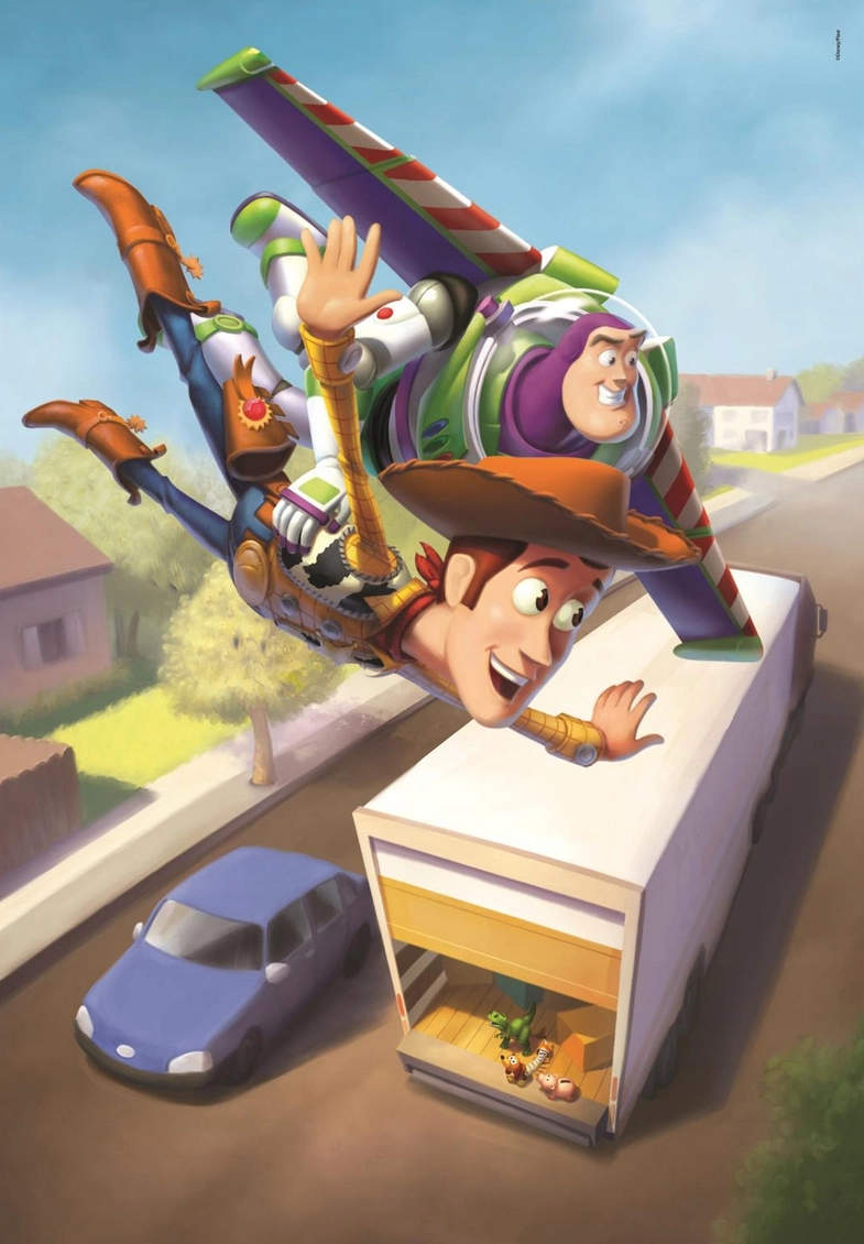 Puzzle CLEMENTONI Příběh hraček – 1000 dílků