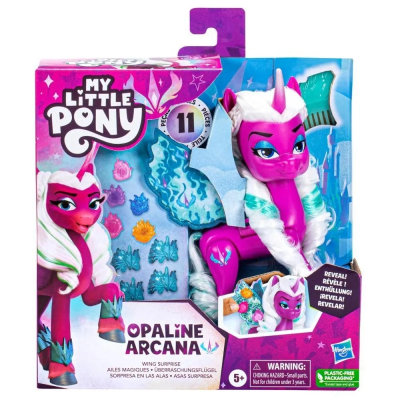 Levně My Little Pony fialová figurka poníka s křídly Opaline Arcana