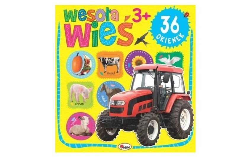 Veselá farma – knížka s 36 okénky