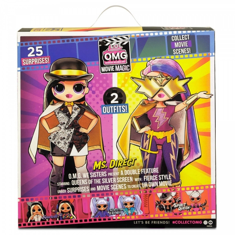 L.O.L. Surprise OMG Movie Magic Doll, Ms. Direct