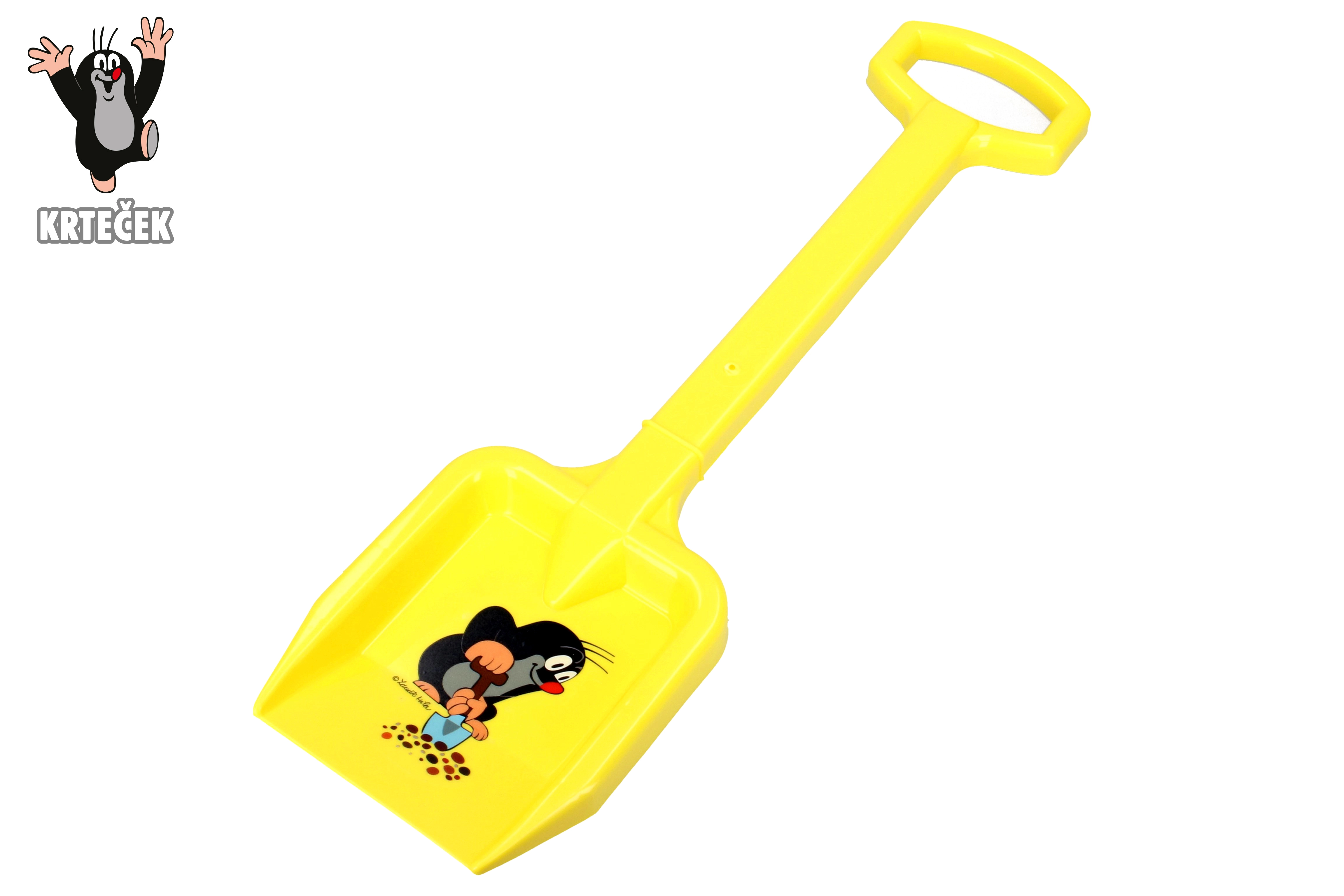 Levně Wiky Rýč Krtek žlutý 49cm
