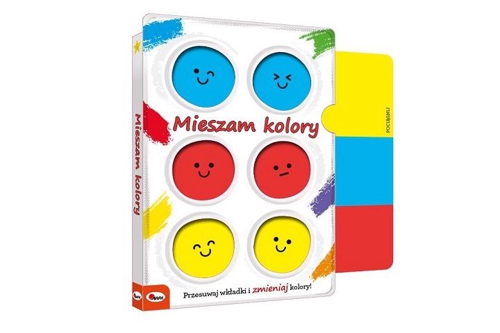 Míchám barvy – kreativní vzdělávací knížka pro děti