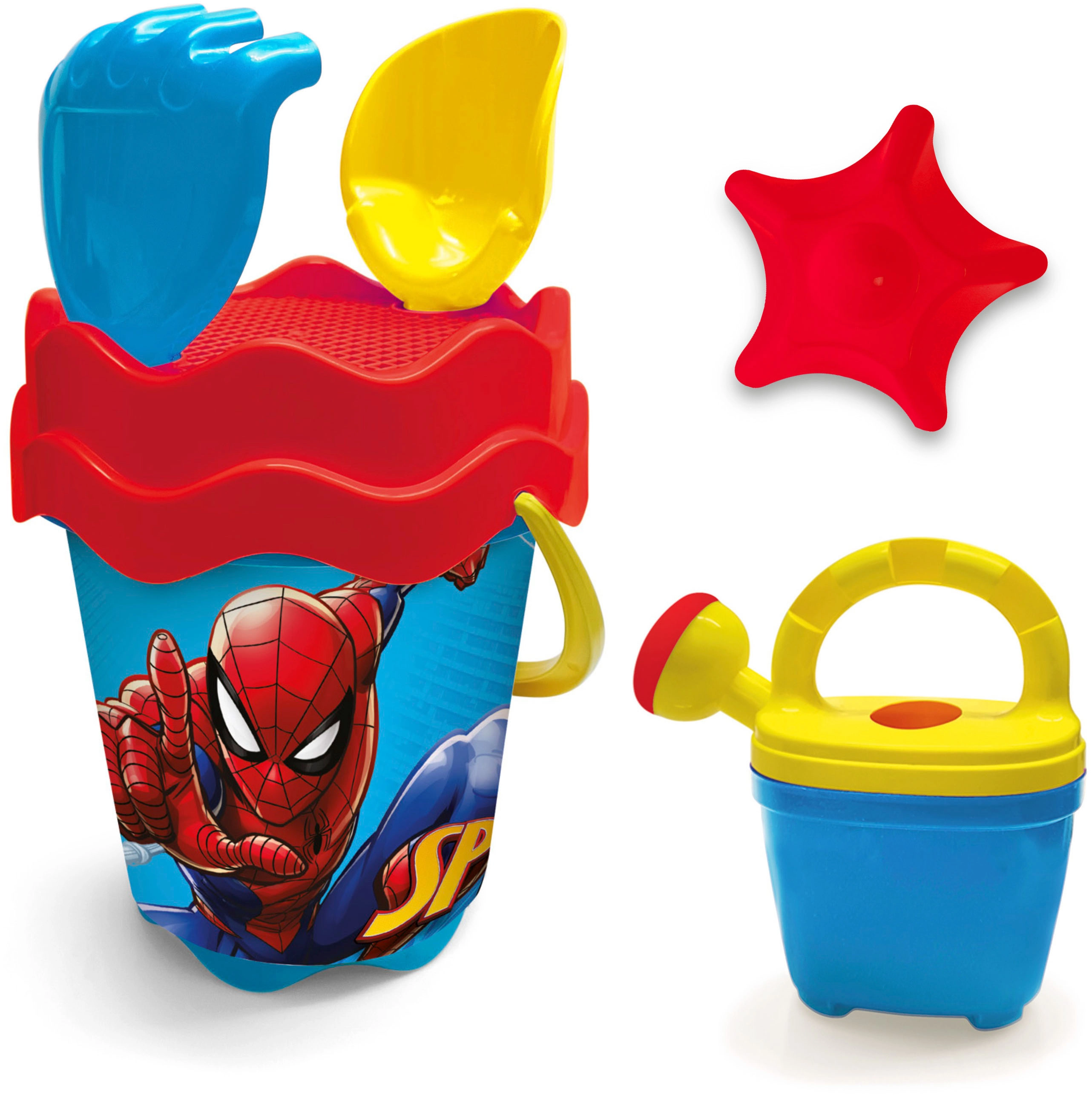 Levně Spider-Man sada na písek – kompletní set