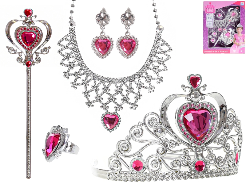 Sada krásy pro princeznu 5ks doplňků