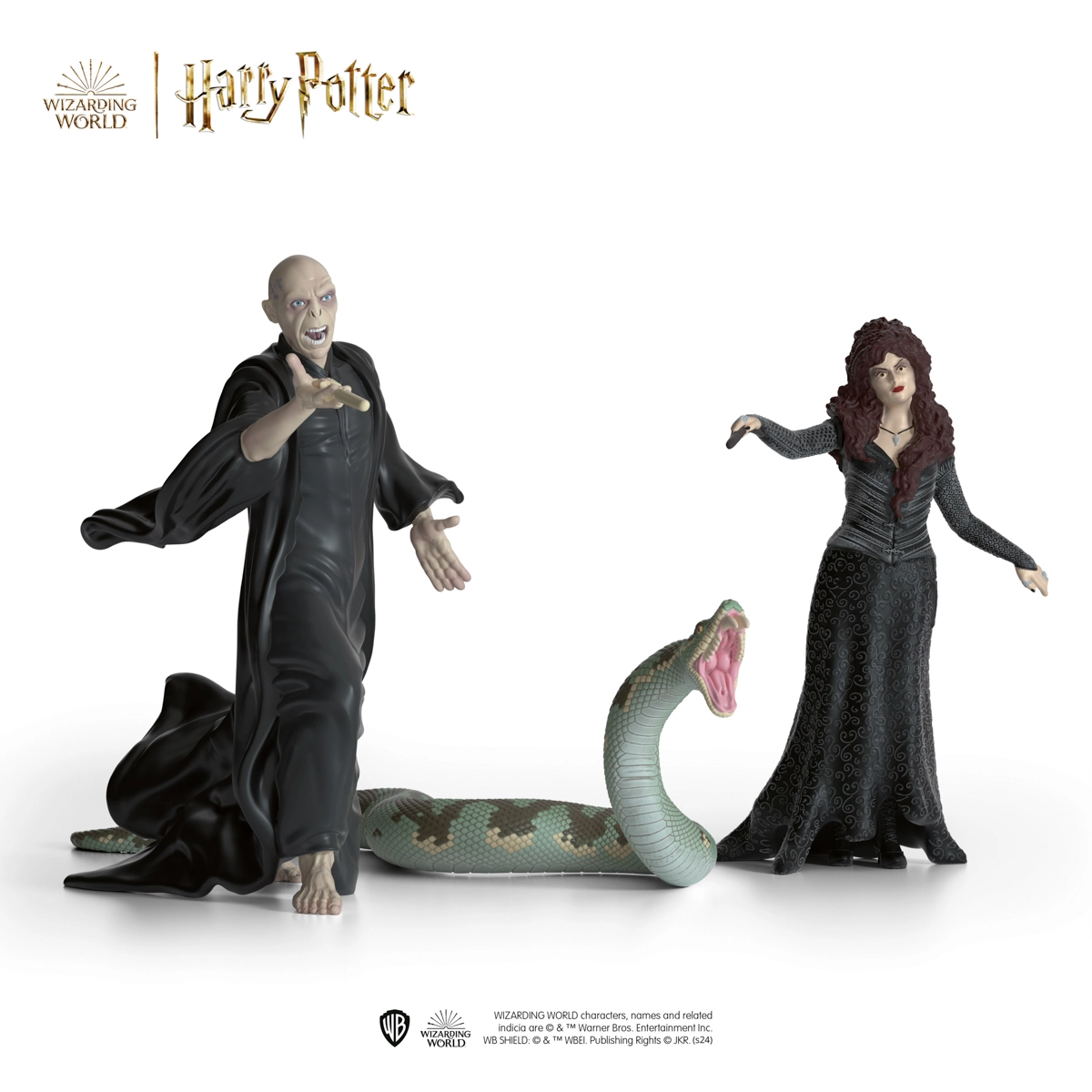 Schleich Harry Potter™ Lord Voldemort™, Nagini a Bellatrix Lestrangeová