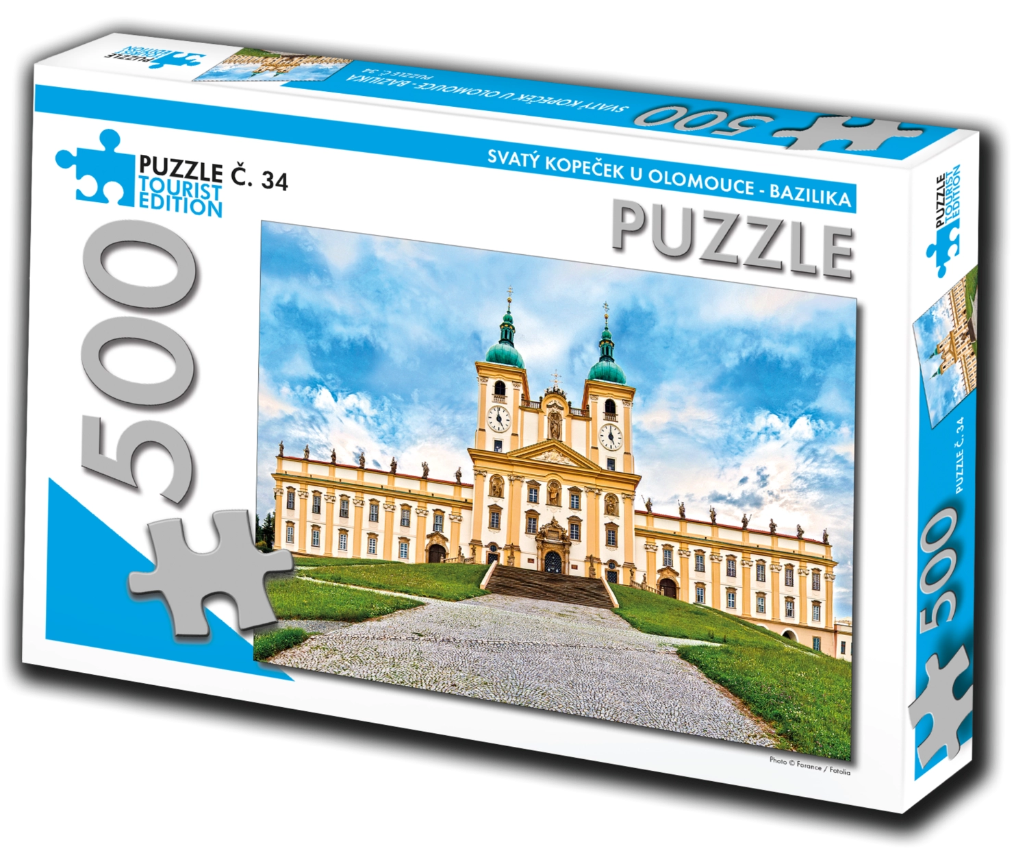 TOURIST EDITION Puzzle Svatý kopeček u Olomouce - bazilika 500 dílků (č.34)