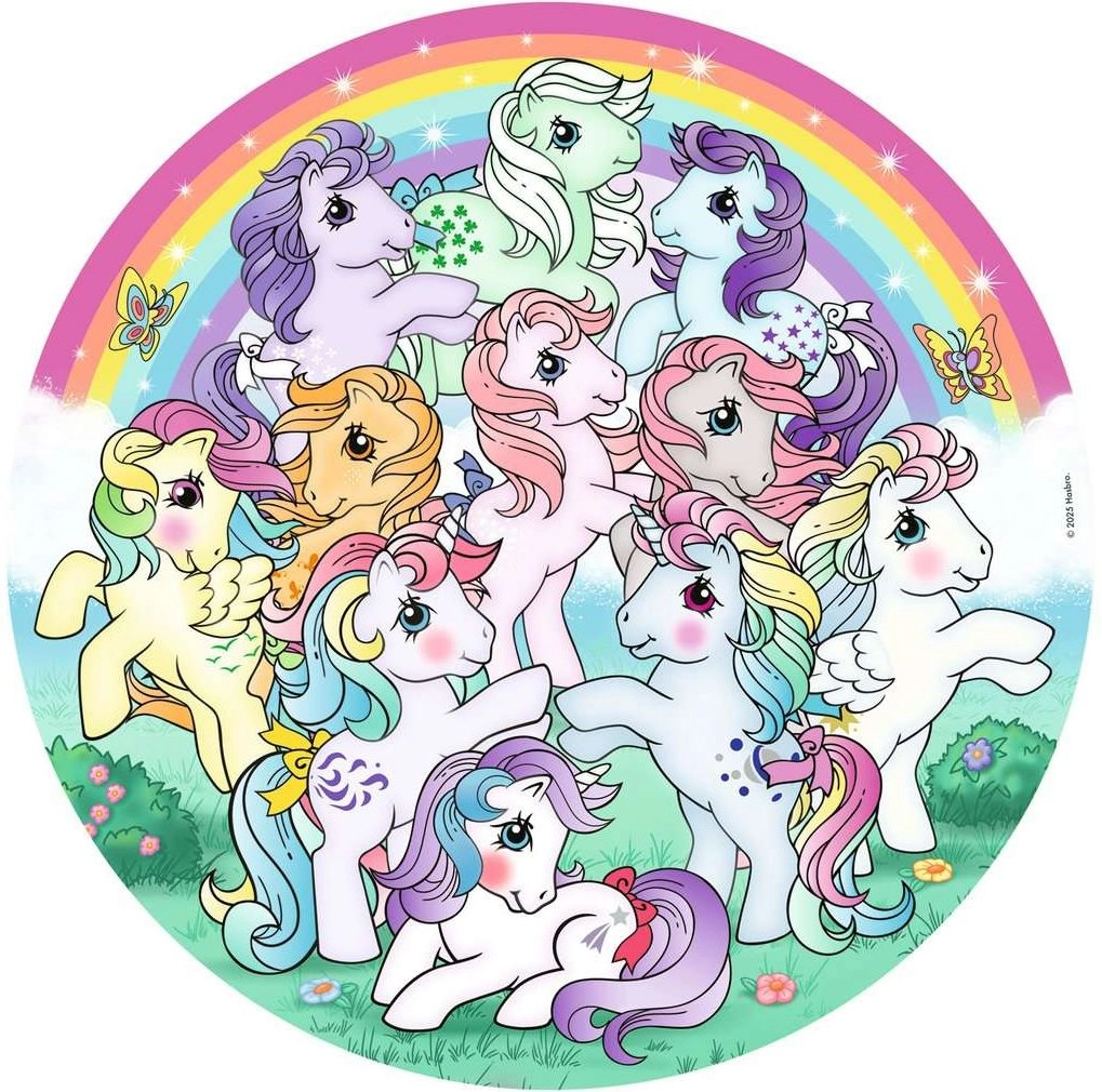 Ravensburger Kulaté puzzle My Little Pony 500 dílků
