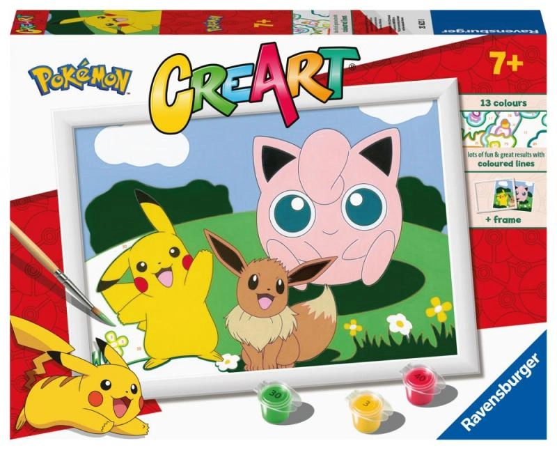 Levně CreArt Pokémon – malování podle čísel