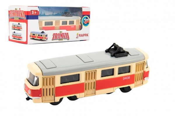 Rappa kovová tramvaj mini 8,5 cm