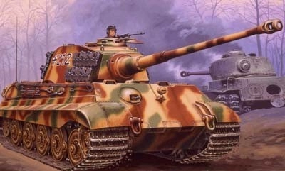 Revell Model Kit Plastic tank 03129 Tiger II Ausf. B 1:72
