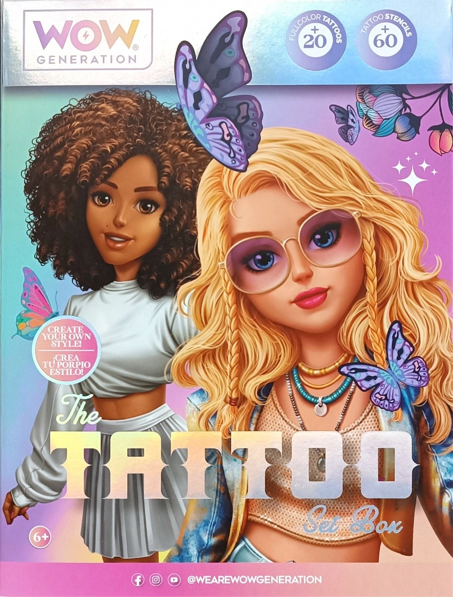 Wow Generation sada pro tvorbu třpytivých tetování