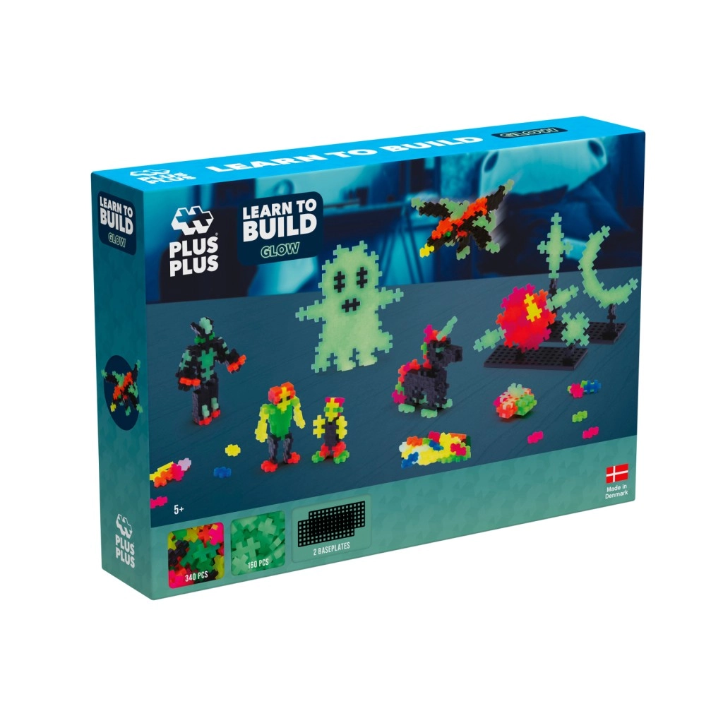 Levně Plus Plus Blocks Naučte se budovat Glow in the Dark Elements