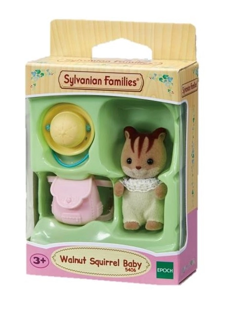 Sylvanian Families Baby Oříšková veverka
