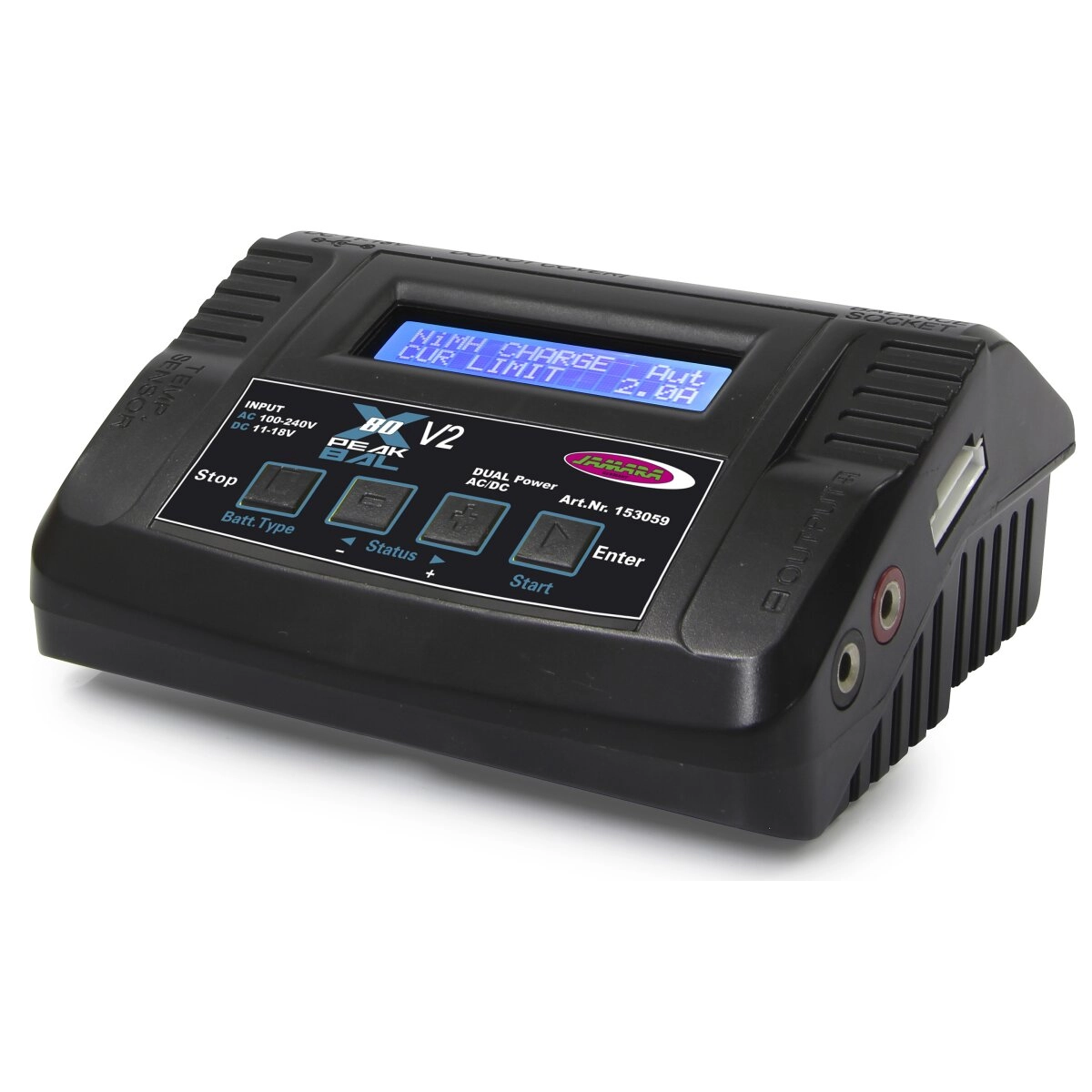 Jamara nabíječka baterií x-peak 80 v2
