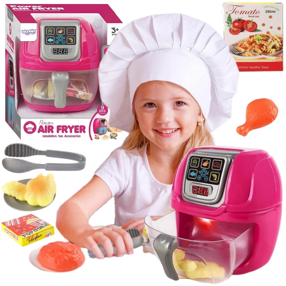 interaktivní dětská horkovzdušná fritéza woopie air fryer