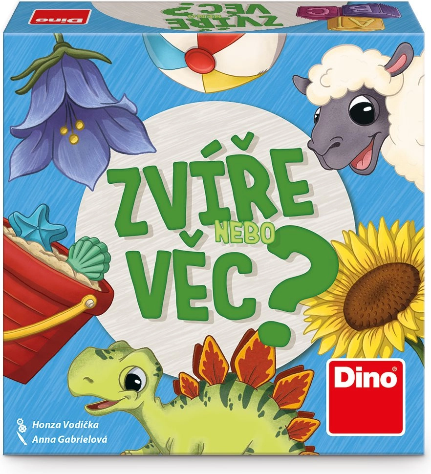 Levně Dino Cestovní hra Zvíře nebo věc?