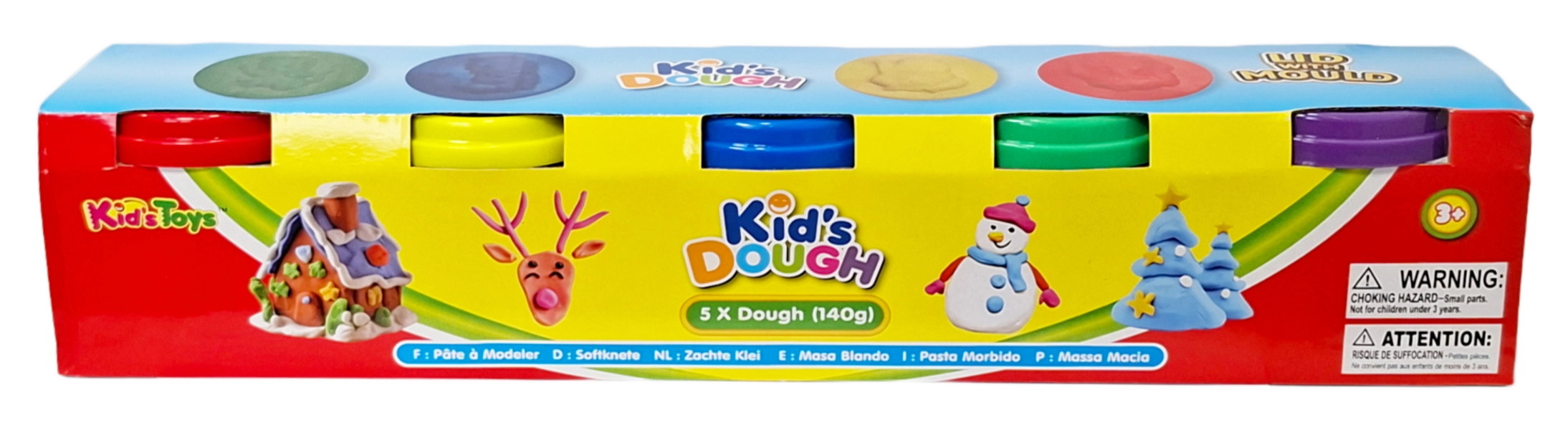 Modelovací hmota – sada 5 kelímků