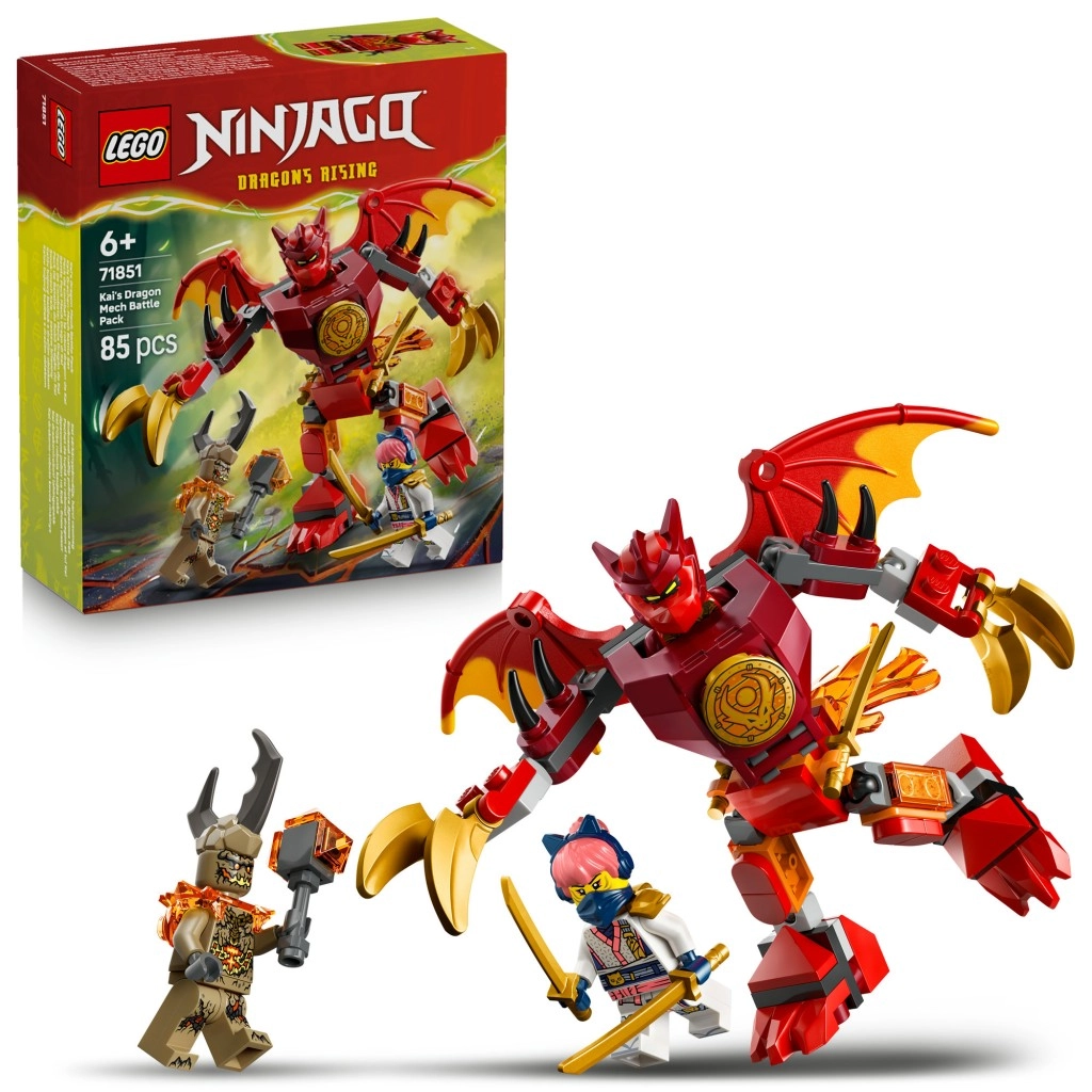 LEGO NINJAGO Kaiův bojový balíček s dračím oblekem