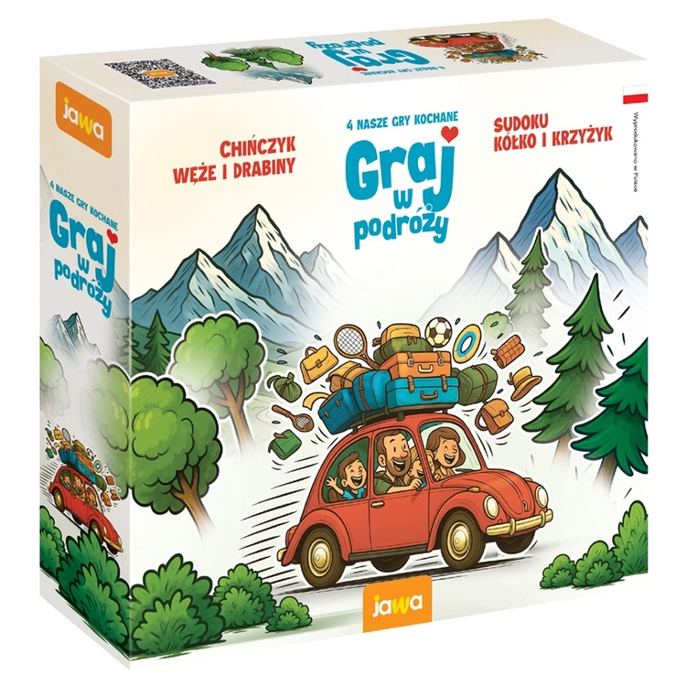 Cestovní sada her pro děti 3+ – 4 oblíbené hry