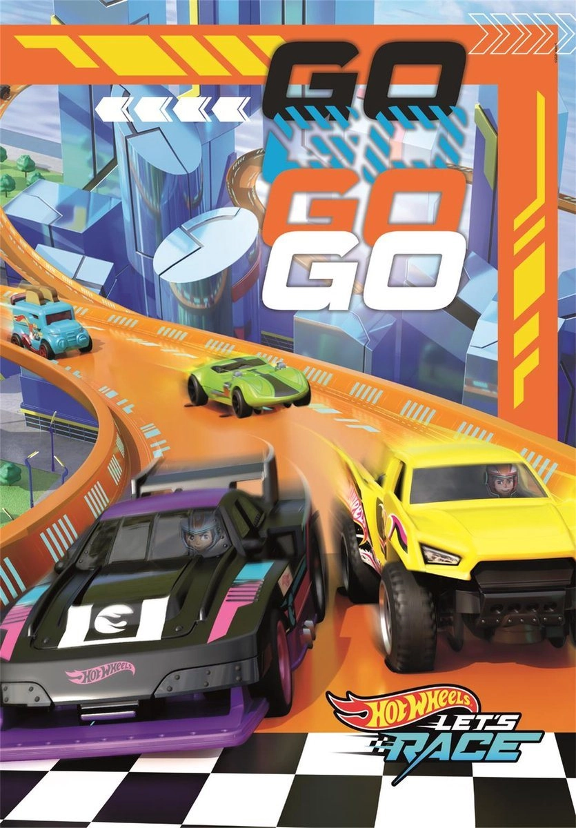 CLEMENTONI Hot Wheels 180 dílků